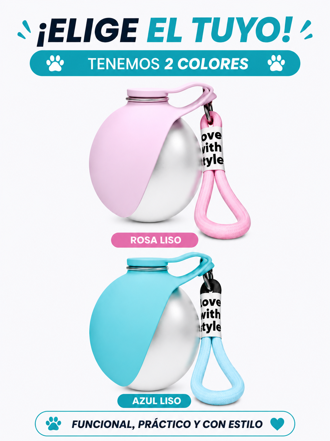 HidraPet - Botella para perro Portátil